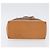 Céline Borsa a mano in tela Macadam CELINE in pelle PVC marrone oro Auth ka3354 D'oro - vista 5