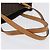 Céline Borsa a mano in tela Macadam CELINE in pelle PVC marrone oro Auth ka3354 D'oro - vista 7