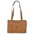 Borsa Tote Vicetos Logogram MCM in pelle PVC marrone e oro Auth gh1947 D'oro - vista 2