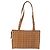Borsa Tote Vicetos Logogram MCM in pelle PVC marrone e oro Auth gh1947 D'oro - vista 3