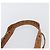 Borsa Tote Vicetos Logogram MCM in pelle PVC marrone e oro Auth gh1947 D'oro - vista 8
