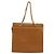 Bolso Tote CHANEL de piel caviar, dorado, marrón, CC Auth gh1738 Castaño - vista 2
