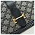 Céline Borsa a Spalla in Tela Macadam CELINE Nero Oro Auth YKZ208V D'oro - vista 19