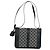 Céline Borsa a Spalla in Tela Macadam CELINE Nero Oro Auth YKZ208V D'oro - vista 2