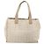 CHANEL Nuova Borsa Tote da Viaggio Nylon Beige Oro CC Auth ti3795 D'oro - vista 2
