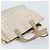 CHANEL Nuova Borsa Tote da Viaggio Nylon Beige Oro CC Auth ti3795 D'oro - vista 6