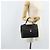 Borsa a mano Burberrys in pelle nera argento Auth ep13978 Nero - vista 22
