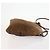 Borsa a Spalla Burberry in Pelle Scamosciata Marrone Argento Autentica mr2170 - vista 3