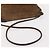 Borsa a Spalla Burberry in Pelle Scamosciata Marrone Argento Autentica mr2170 - vista 7