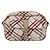 Borsa Burberry Nova Check Blue Label in tela e pelle bianca argento autentica hk3641A Bianco - vista 13