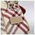 Borsa Burberry Nova Check Blue Label in tela e pelle bianca argento autentica hk3641A Bianco - vista 17