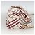 Borsa Burberry Nova Check Blue Label in tela e pelle bianca argento autentica hk3641A Bianco - vista 4