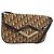 Borsa a Spalla in Tela Trotter Christian Dior Marrone Oro Auth ARZ598 D'oro