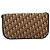 Borsa a Spalla in Tela Trotter Christian Dior Marrone Oro Auth ARZ598 D'oro - vista 3