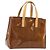 LOUIS VUITTON Borsa a Mano Monogram Vernis Reade PM Bronzo M91146 LV Auth ep13959