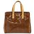 LOUIS VUITTON Borsa a Mano Monogram Vernis Reade PM Bronzo M91146 LV Auth ep13959 - vista 13
