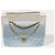 Borsa CHANEL Timeless/Classique in Pelle Blu - 103407 - vista 2