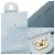 Borsa CHANEL Timeless/Classique in Pelle Blu - 103407 - vista 7
