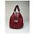 Céline Vintage Celine Paris Triomphe Monogram Boston Tasche Lila Bordeaux - Ansicht 5