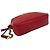 Borsa a spalla in pelle rossa GG Marmont di Gucci Rosso - vista 7
