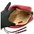 Borsa a spalla in pelle rossa GG Marmont di Gucci Rosso - vista 9