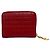 Céline Cartera Compacta con Cremallera Celine en Cuero Rojo Roja - vista 2