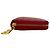 Céline Cartera Compacta con Cremallera Celine en Cuero Rojo Roja - vista 5