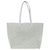 Stella Mc Cartney Bolsa de compras de vinilo con logo de Stella McCartney