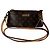 Borsa a tracolla Eva monogram di Louis Vuitton Marrone