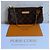 Borsa a tracolla Eva monogram di Louis Vuitton Marrone - vista 3