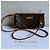 Borsa a tracolla Eva monogram di Louis Vuitton Marrone - vista 4