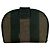 Fendi Pequin Pattern Stripe Logo Leather Bi-fold Wallet Brown Black - view 2