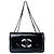 Borsa a flap in vernice Chanel Nero