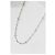 Collana Roberto Coin in oro bianco e diamanti regolabile per pollice - vista 4
