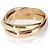 Cartier Klassischer Trinity Ring aus 3-Tönen Gold