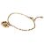 Bracciale Charm GG Marmont in Oro Giallo Gucci - vista 4