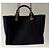 Borsa Deauville Chanel Nera in Tela Nero - vista 2