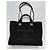 Borsa Deauville Chanel Nera in Tela Nero - vista 3