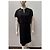 Vestido de verano negro de algodón de Hermès - vista 2