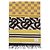 Burberry Sciarpa tricolore in cashmere Giallo - vista 2