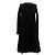 Alaïa Schwarzes Wollkleid mit langen Ärmeln - Ansicht 2