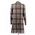 Burberry Abrigo de lana tartán - vista 2