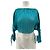 Top plisado turquesa Cult Gaia Azul