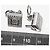 Orecchini Chopard K18WG Happy Diamonds 84/2618-20 Argento - vista 4