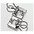 Orecchini Chopard K18WG Happy Diamonds 84/2618-20 Argento - vista 5