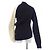 Top de punto Sacai Negro Beige - vista 2