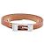 Bracciale in pelle Hermès Kelly Aldion 3 righe Marrone