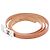 Bracciale in pelle Hermès Kelly Aldion 3 righe Marrone - vista 2