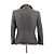 Alexander Mcqueen Grau Jacke mit braunem Wollfell - Ansicht 2