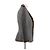 Alexander Mcqueen Grau Jacke mit braunem Wollfell - Ansicht 3